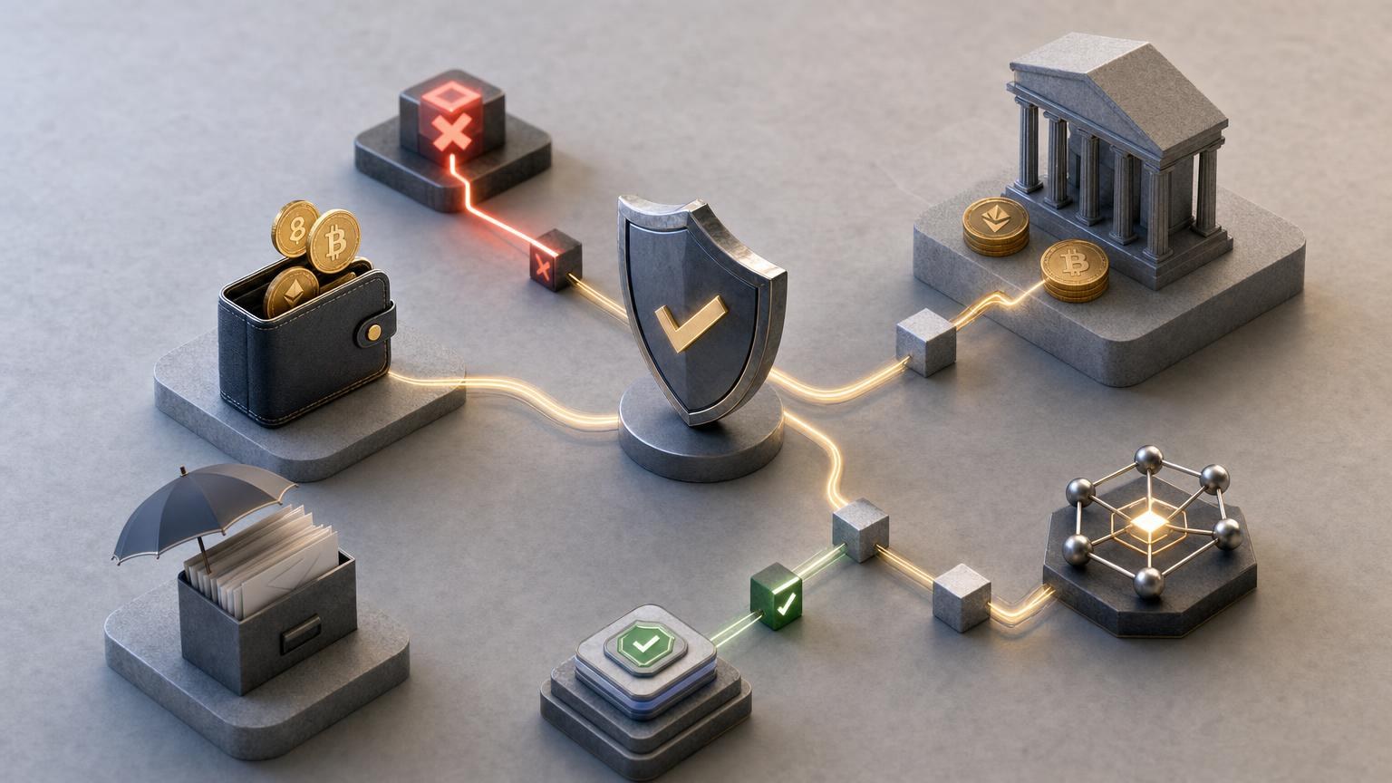 A user checks the cryptocurrency, blockchain network, recipient address, fee, and transaction status before confirming an exchange transfer